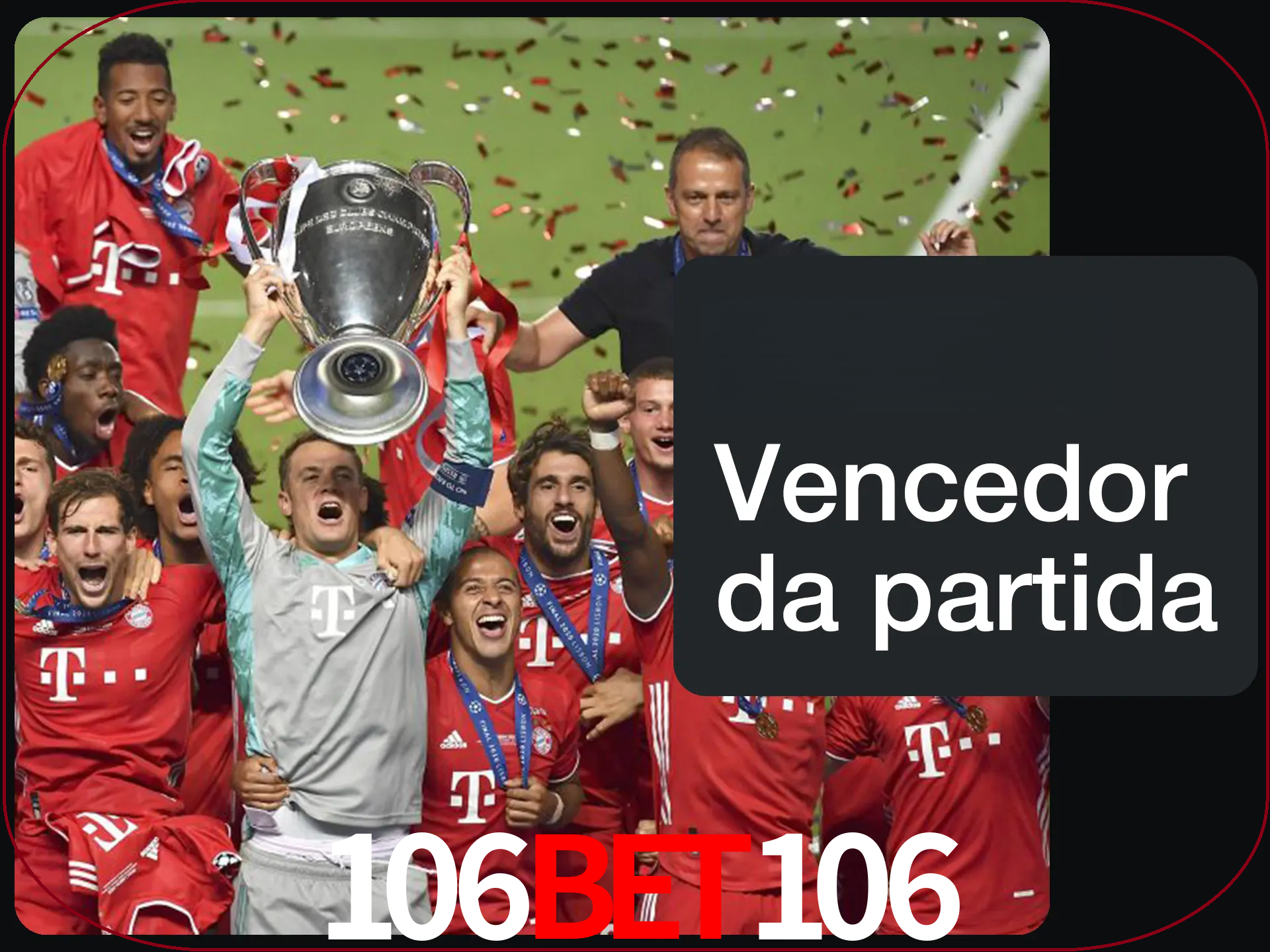 Aposte no vencedor e ganhe uma grande quantia de dinheiro.